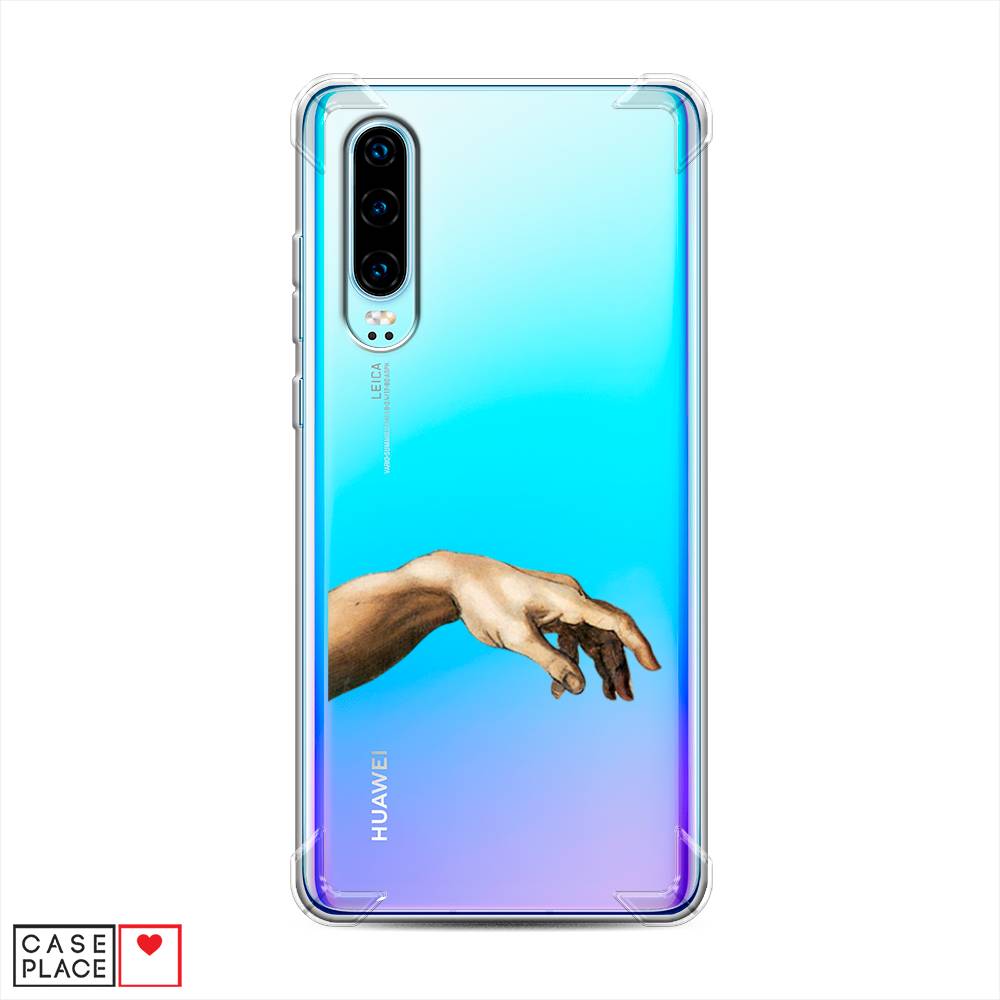 

Чехол Awog на Huawei P30 "Creazione di Adamo 1", Бежевый, 68551-1