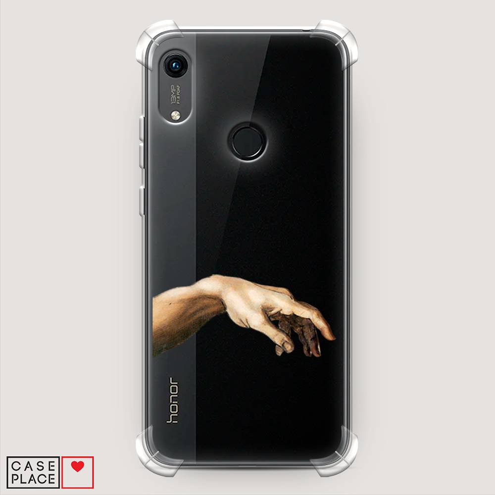 

Чехол Awog на Honor 8A (8A Pro/Prime) "Creazione di Adamo 1", Бежевый, 68751-1