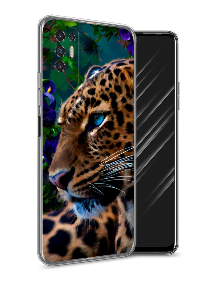 

Чехол Awog на Tecno Pova 2 "Хищный взгляд", Разноцветный, 300550-1