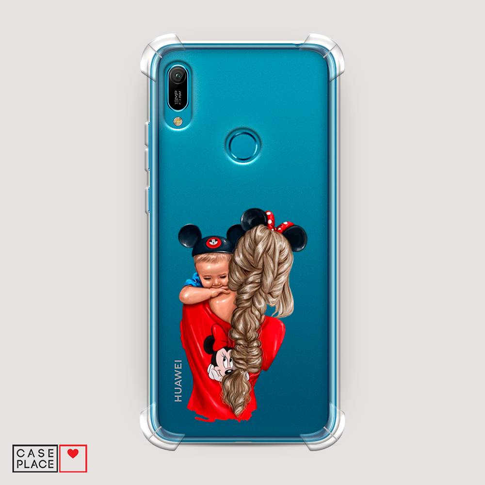 

Чехол Awog на Huawei Y6 2019 "Baby mouse", Красный;черный;коричневый, 68651-1