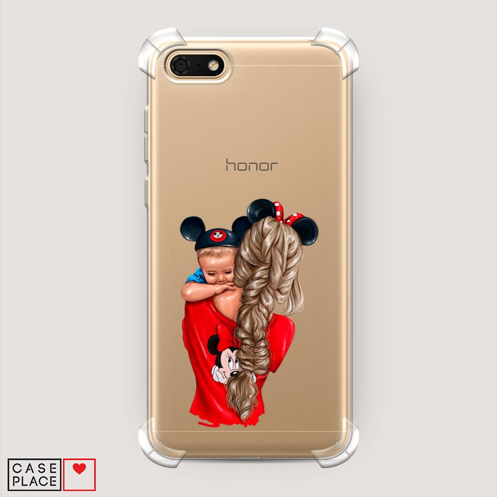 

Чехол Awog на Huawei Y5 Prime 2018 "Baby mouse", Красный;черный;коричневый, 66351-1