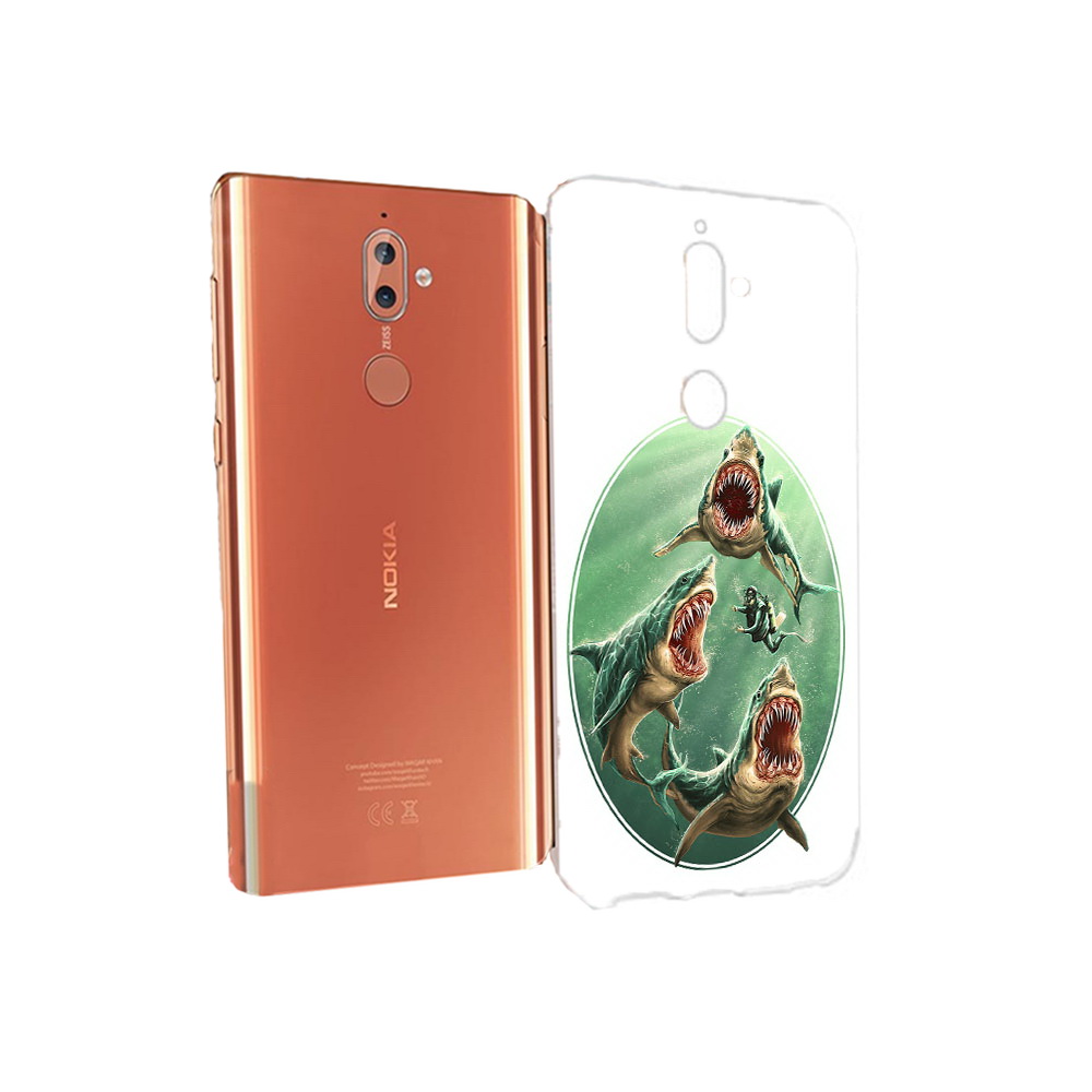 

Чехол MyPads Tocco для Nokia 9 синяя бездна (PT126479.94.600), Прозрачный, Tocco