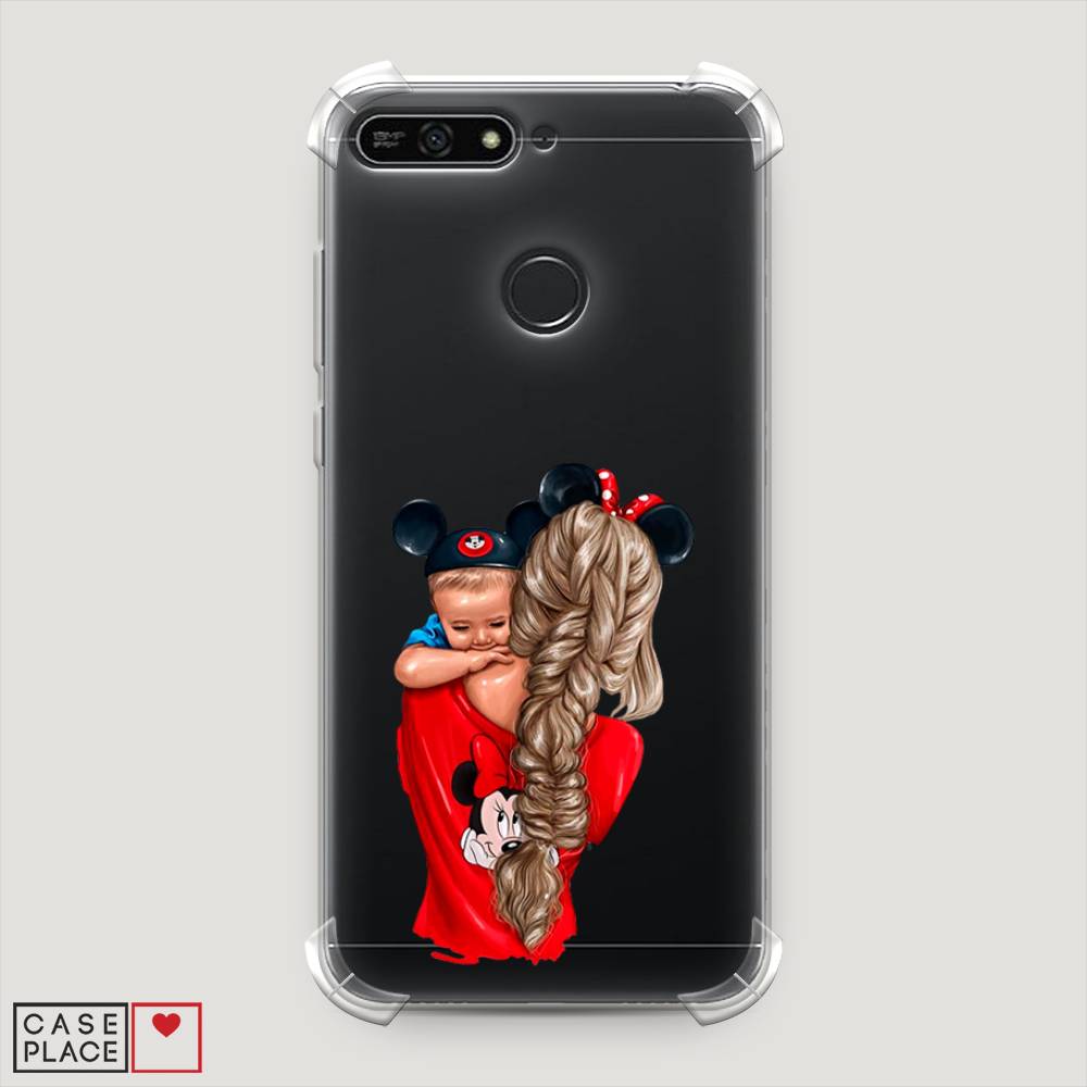 

Чехол Awog на Honor 7A Pro "Baby mouse", Красный;черный;коричневый, 65451-1