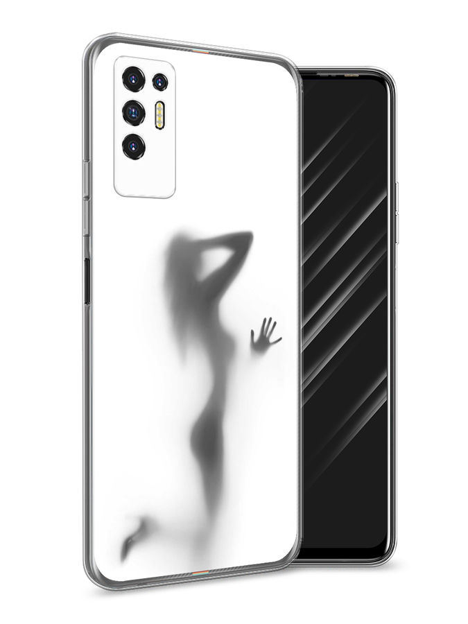 

Чехол Awog на Tecno Pova 2 "Стекло в душе", Разноцветный, 300550-7