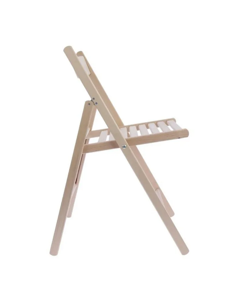 фото Стул складной деревянный stoolband береза лайт, бежевый