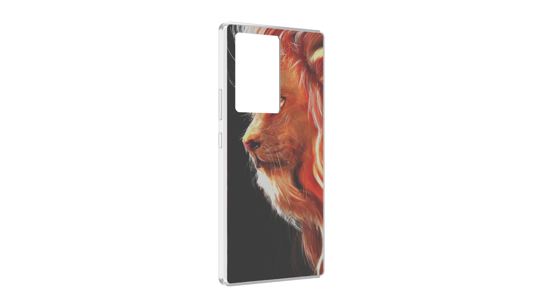 

Чехол MyPads Арт-рисунок-льва мужской для ZTE Nubia Z40 Pro, Прозрачный, Tocco