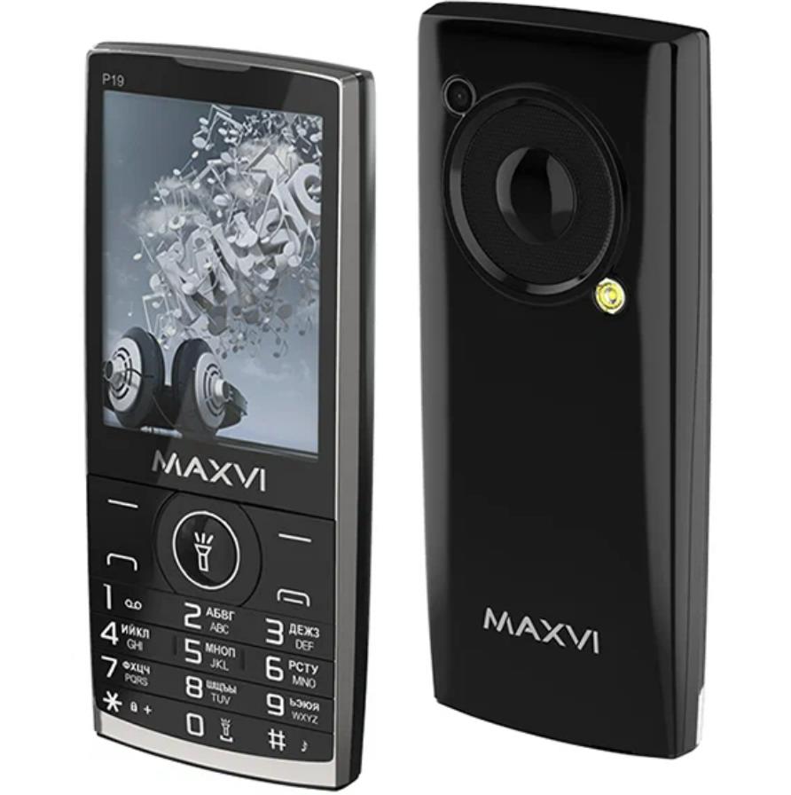 

Телефон MAXVI P19, черный