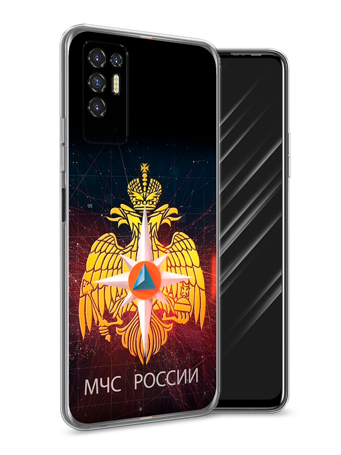 

Чехол Awog на Tecno Pova 2 "МЧС России", Разноцветный, 300550-5