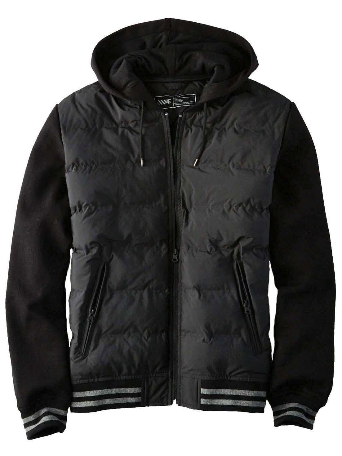 фото Куртка мужская american eagle outfitters puffer черная l