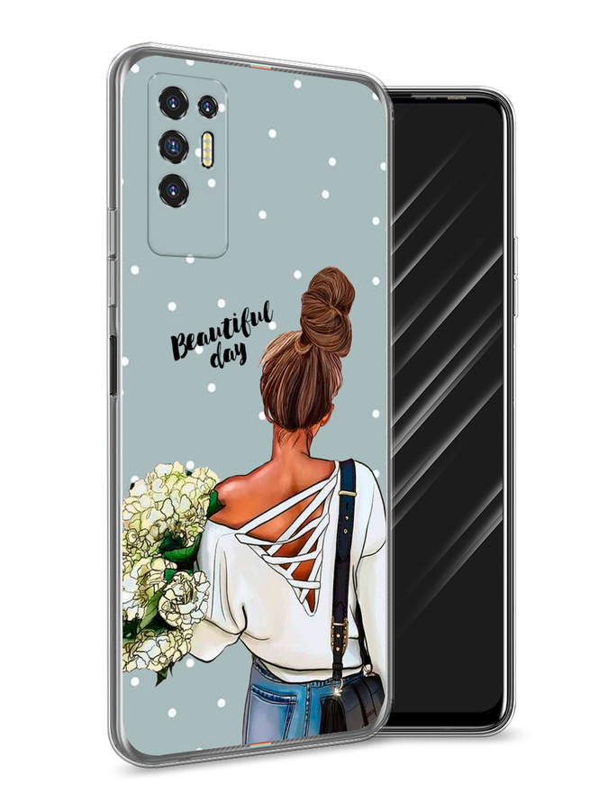 

Чехол Awog на Tecno Pova 2 "Beautiful day", Разноцветный, 300550-6