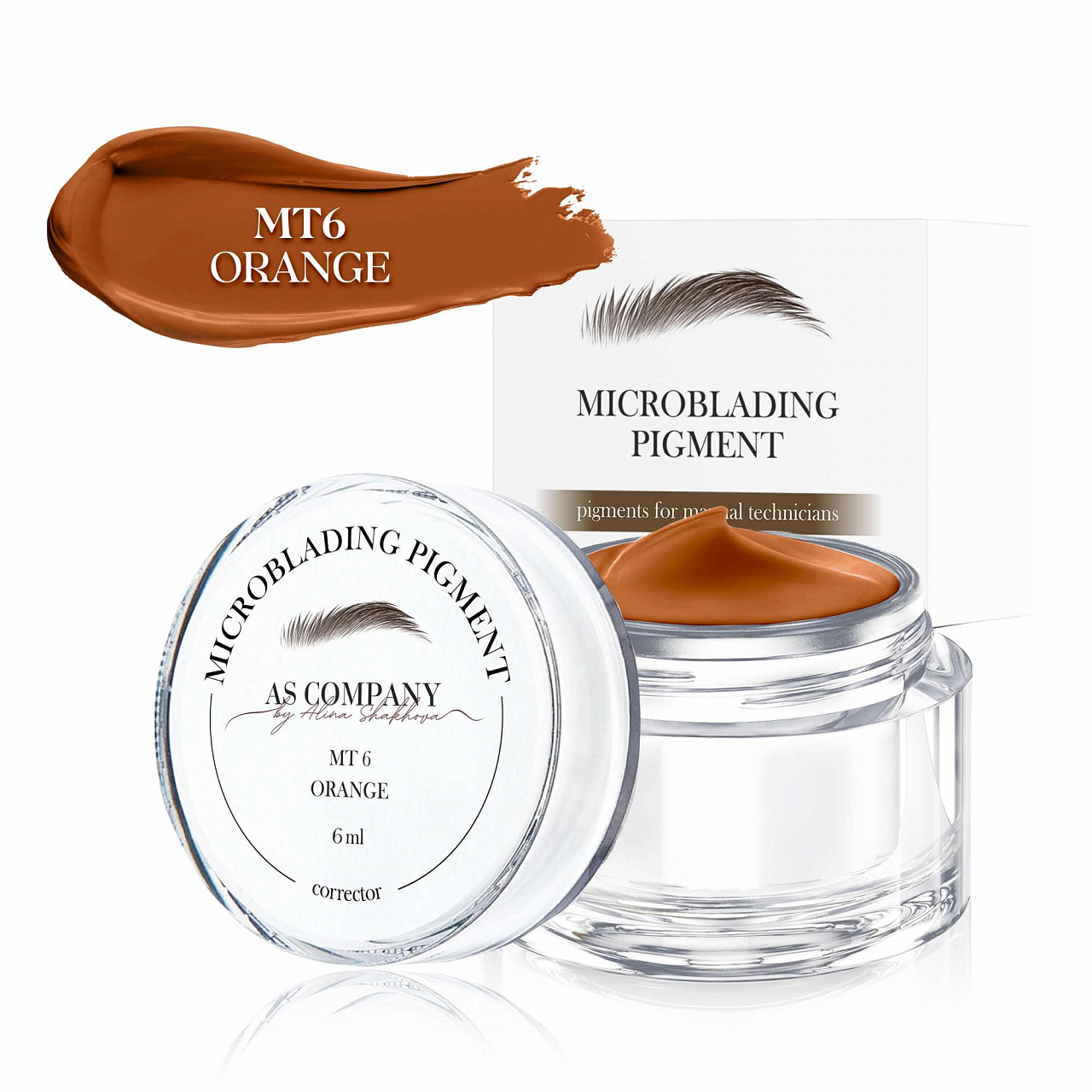 

Orange MT-6 MICROBLADING PIGMENT 6 ml