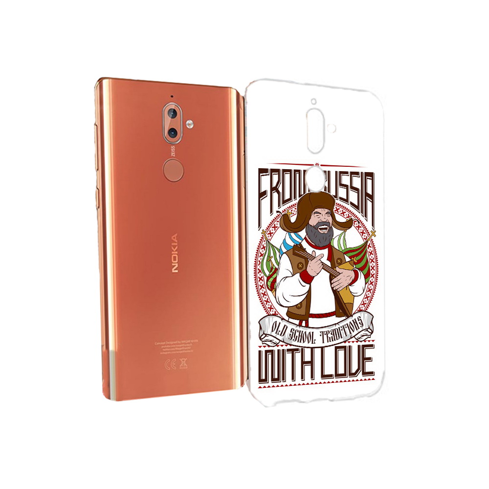 

Чехол MyPads Tocco для Nokia 9 русский мужчина (PT126479.94.590), Прозрачный, Tocco