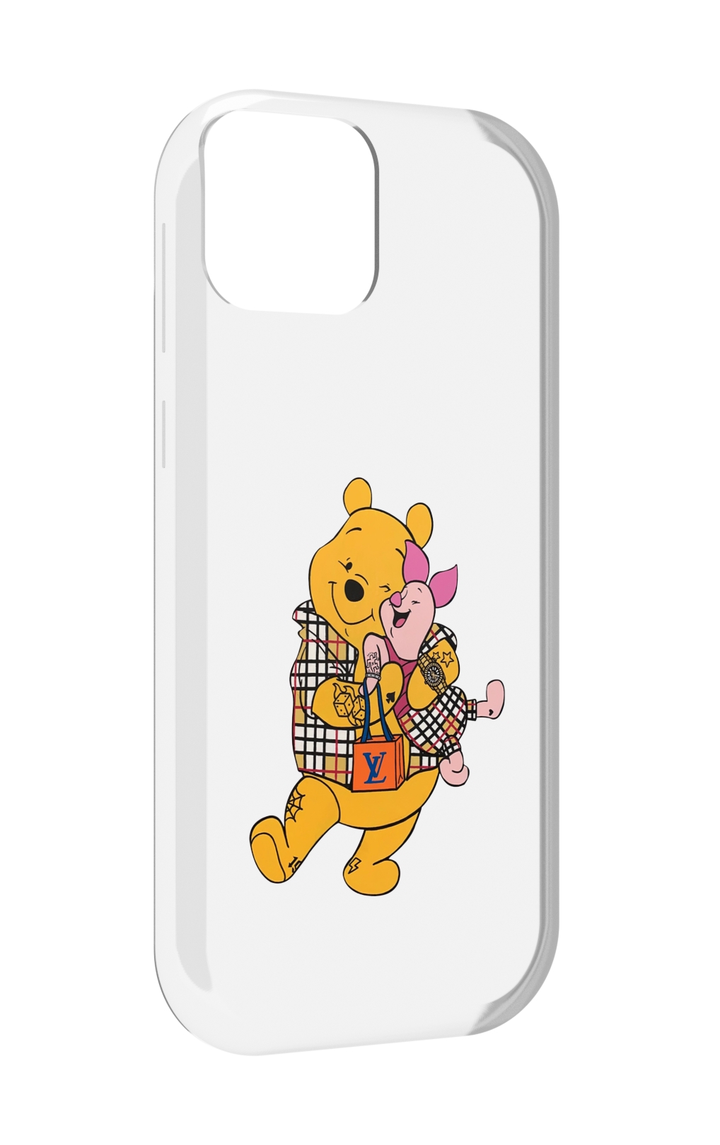 

Чехол MyPads модный-медведь-из-винни-пуха для UleFone Note 6 / Note 6T / Note 6P, Прозрачный, Tocco