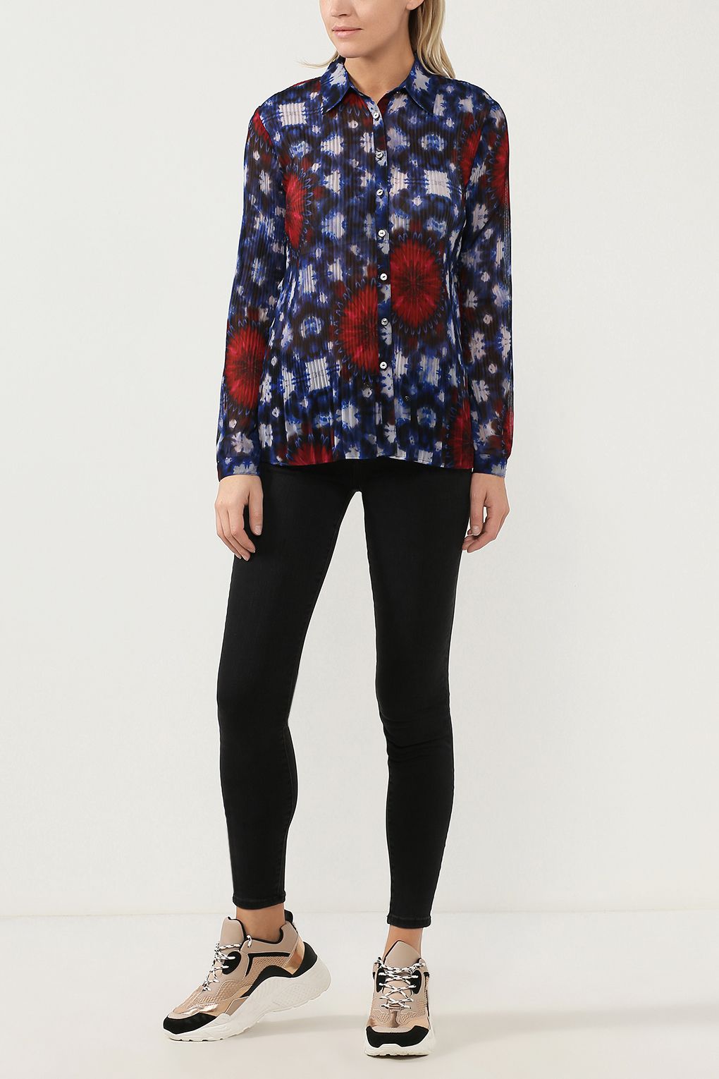 

Блуза женская Desigual 20WWCW57 голубая M, 20WWCW57