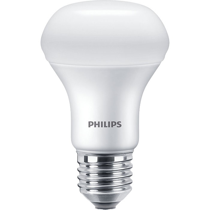 фото Упаковка ламп led philips e27, рефлектор, 7вт, 4000к, белый нейтральный, 12 шт.