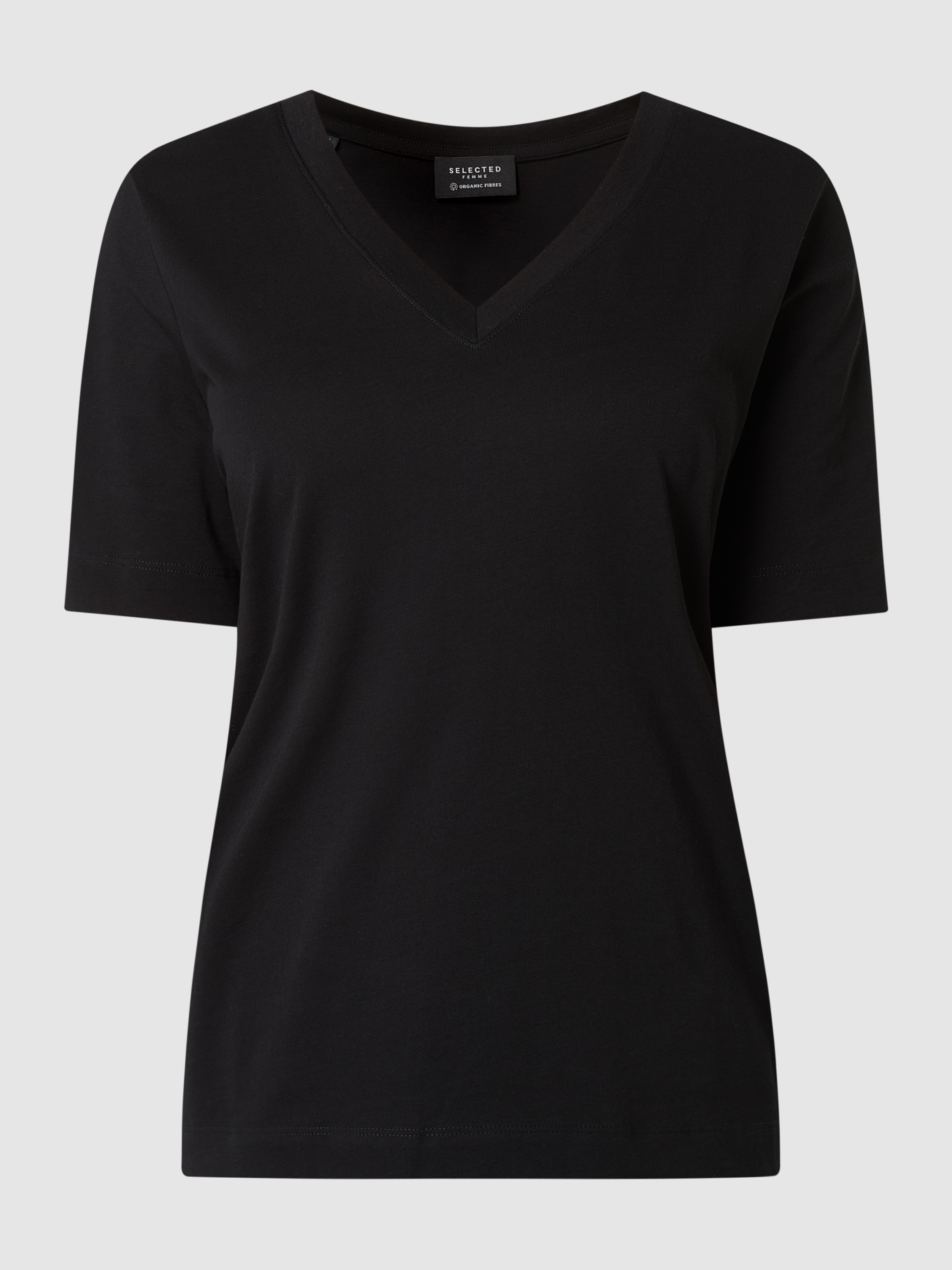 

Футболка женская Selected Femme 1295490 черная XL (доставка из-за рубежа), Черный, 1295490