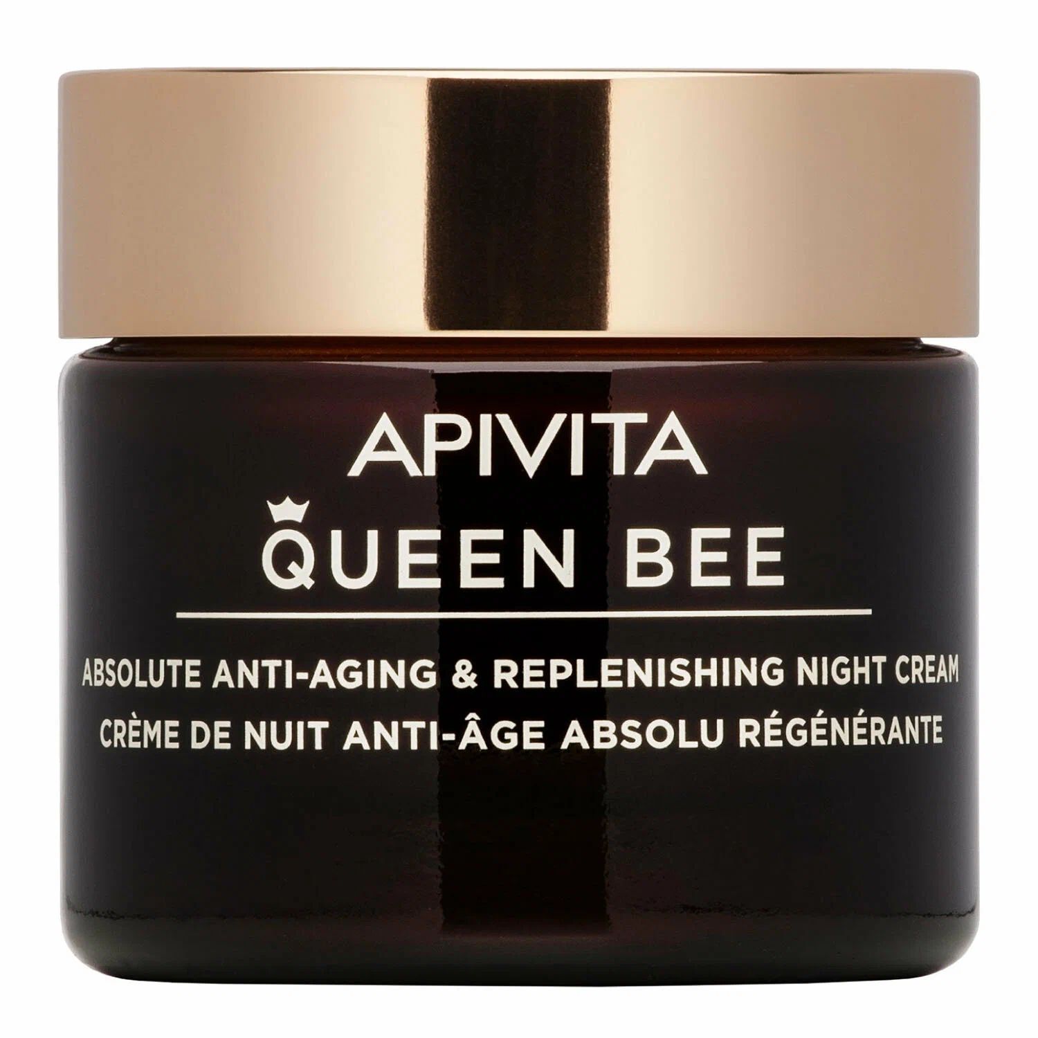 Ночной крем для лица Apivita Queen Bee Absoiute Anti-Aging and Replenishing Night Cream эссенция для лица novosvit royal jelly pollen сияющая 35мл