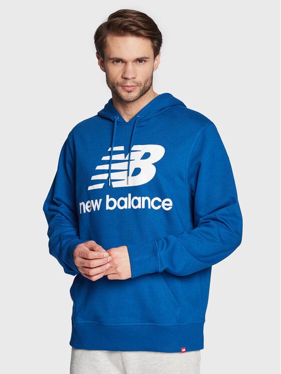 Худи мужское New Balance 0000301564355 синее S доставка из-за рубежа 10871₽