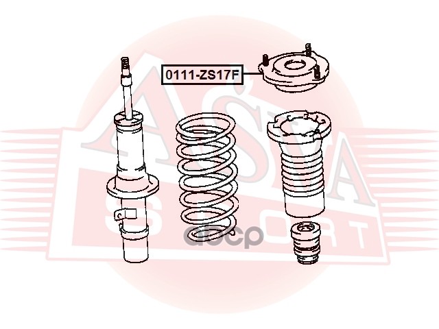 

Опора Амортизатора ASVA арт. 0111-ZS17F