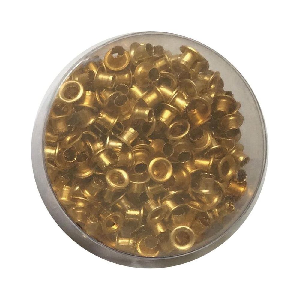Люверсы для дырокола Attache, диаметр 4,5 мм, 250 шт./уп,золотистые