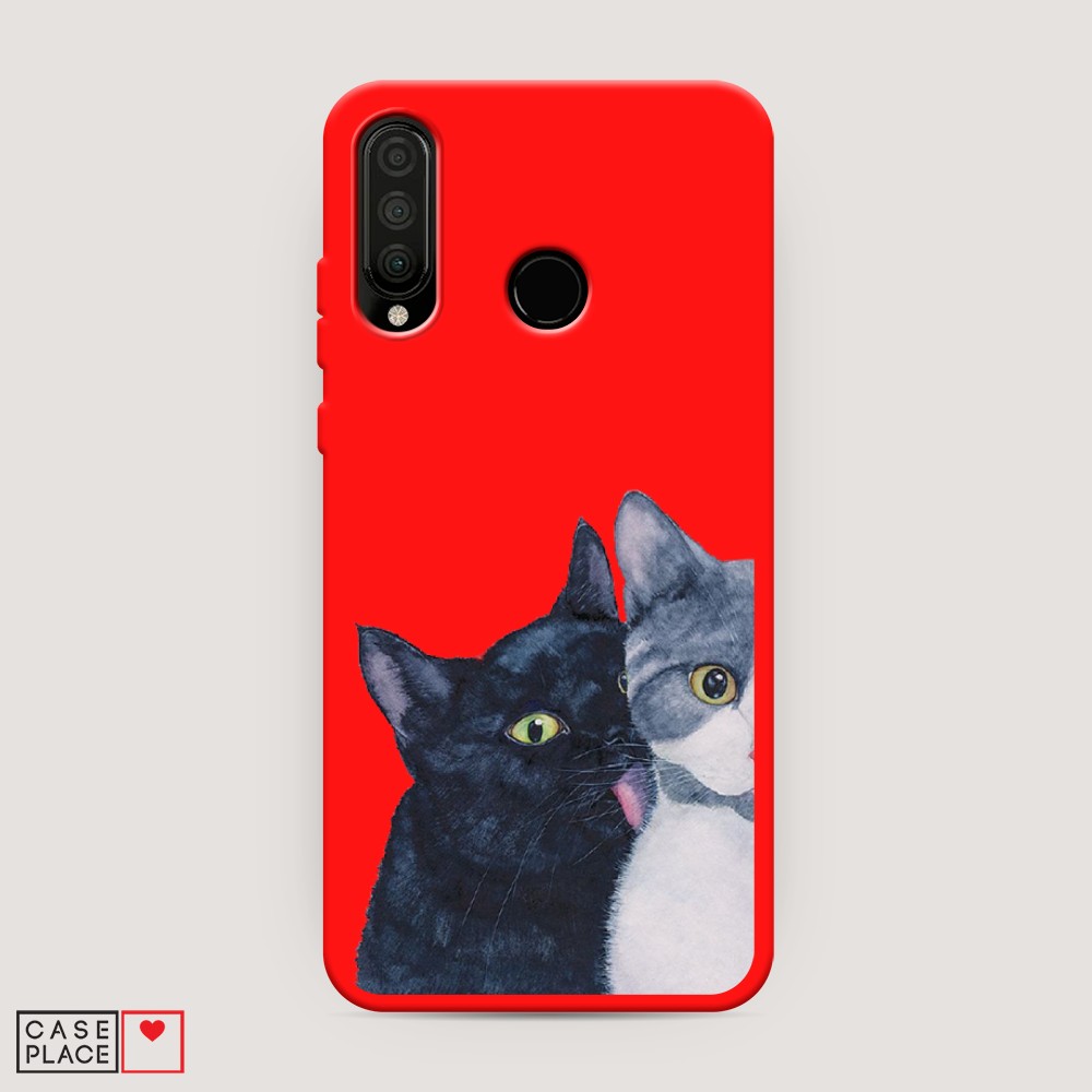 

Чехол Awog на Honor 20 Lite 2020 "Кошачья любовь", Разноцветный, 611253-1