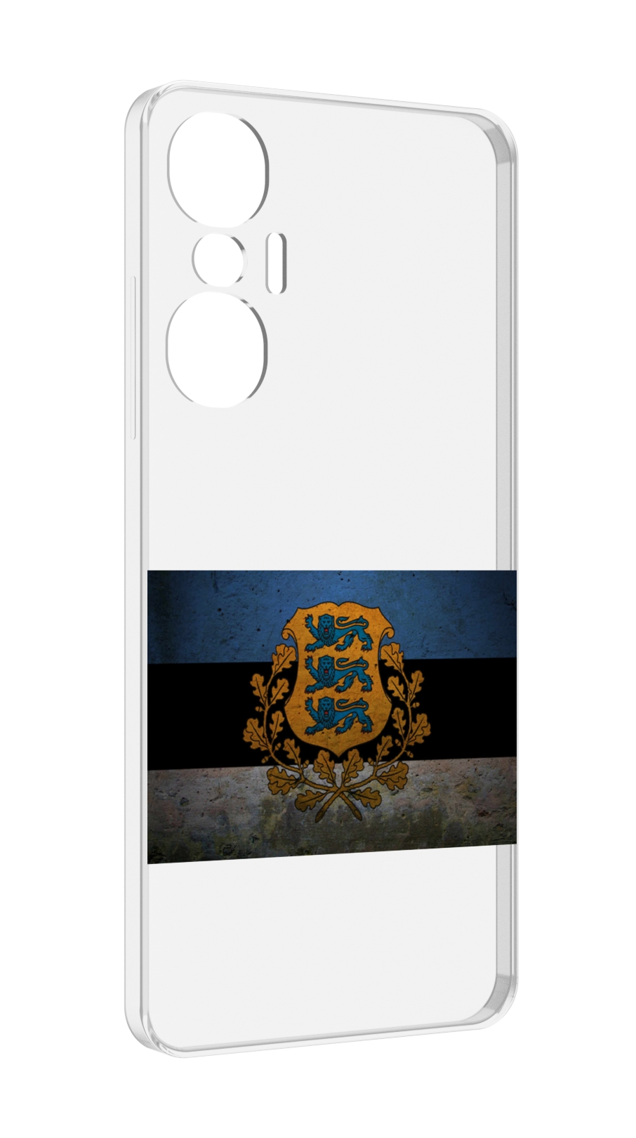 

Чехол MyPads герб флаг эстонии-1 для Infinix Hot 20S противоударный, Tocco