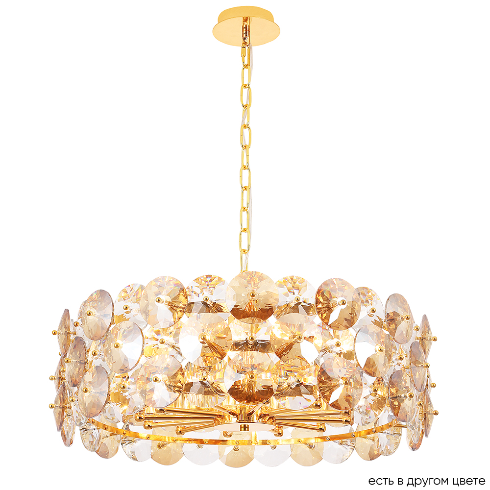 

Подвесная люстра Crystal Lux CRYSTAL SP12 GOLD, Crystal