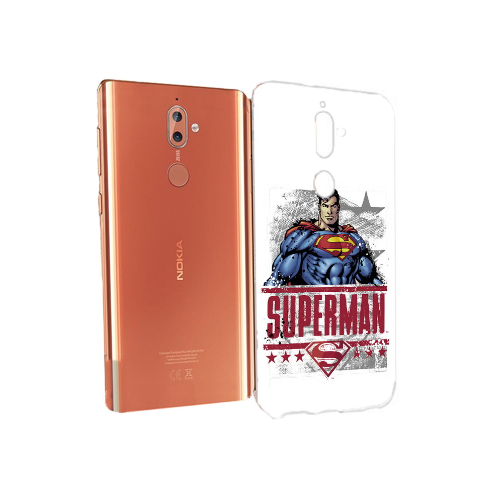 

Чехол MyPads Tocco для Nokia 9 рисунок супермен (PT126479.94.583), Прозрачный, Tocco