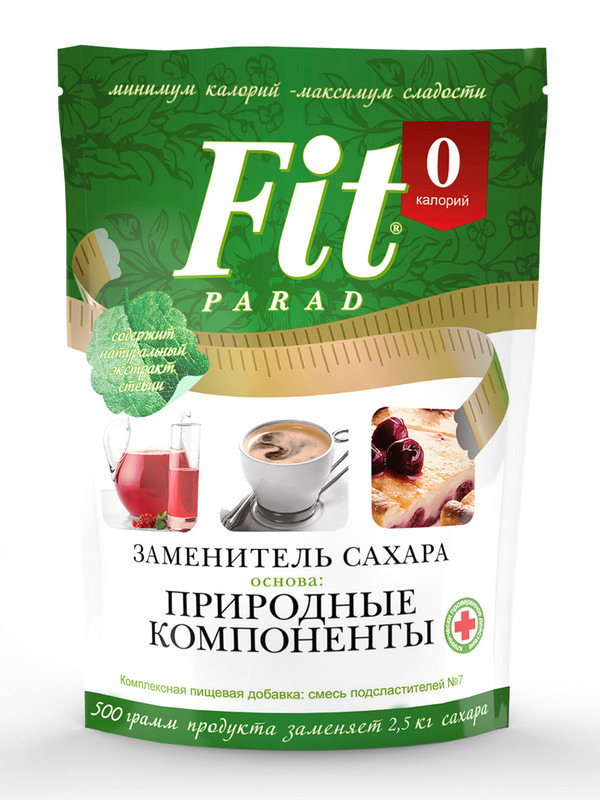 Сахарозаменитель Fit Parad ФитПарад №7 дой-пак 1000 г.