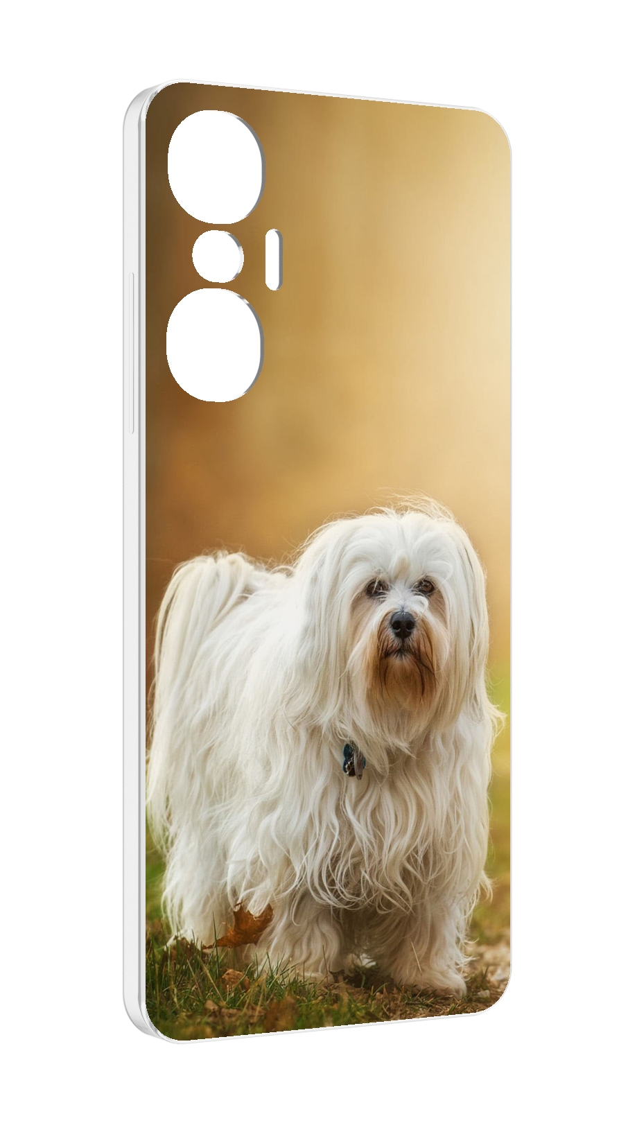

Чехол MyPads гаванский бишон для Infinix Hot 20S противоударный, Tocco