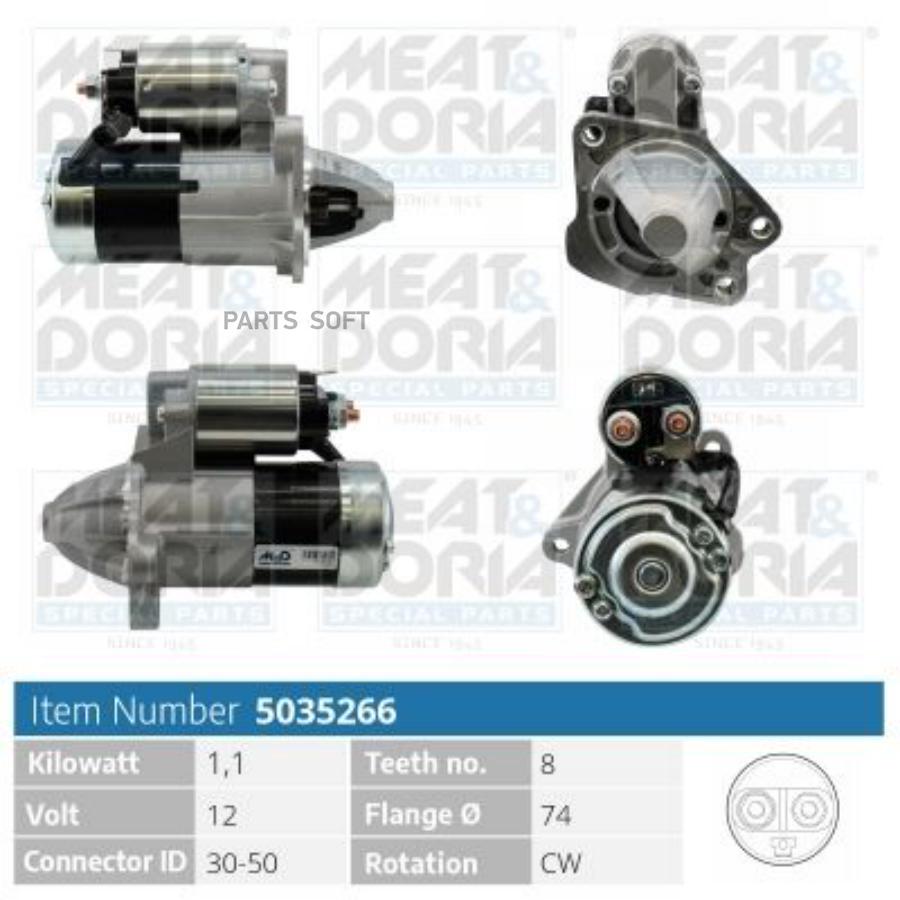 

Стартер 5035266 Nsii0023073202 MEAT & DORIA арт. 5035266