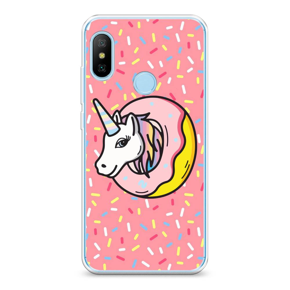 

Чехол Awog на Xiaomi Mi A2 Lite "Единорог в пончике", Разноцветный, 34250-2