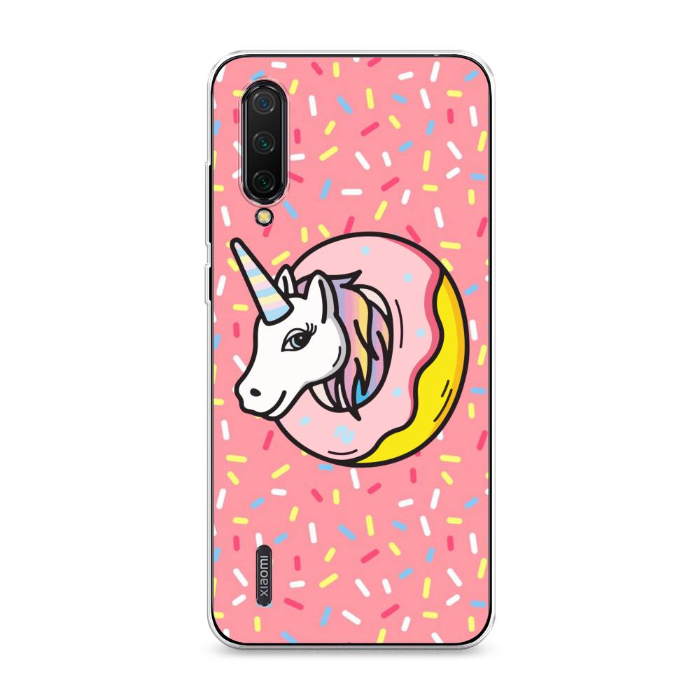 

Чехол Awog на Xiaomi Mi CC9 "Единорог в пончике", Разноцветный, 36150-2