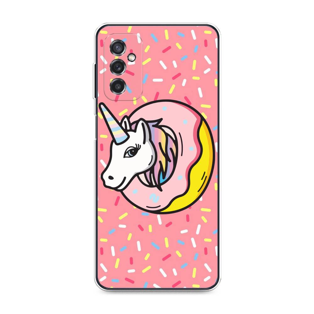 

Чехол Awog на Samsung Galaxy M52 / Самсунг M52 "Единорог в пончике", Разноцветный, 2104350-2
