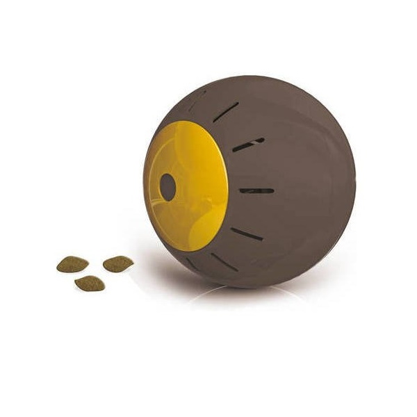 Игрушка для лакомств для собак Georplast RollingBall, в ассортименте, 12,5 см