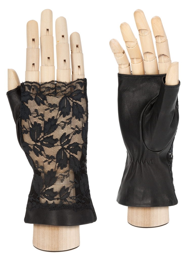 

Митенки женские Eleganzza 00388 черные, р. 8, Черный, 00388