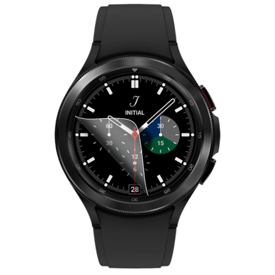 Пленка защитная гидрогелевая Krutoff для смарт-часов Samsung Galaxy Watch 4 Classic (42mm)