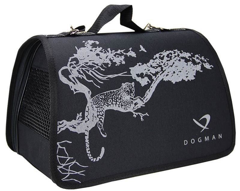 

Контейнер для кошек и собак Dogman 30x48x30см черный, Лира САФАРИ №4