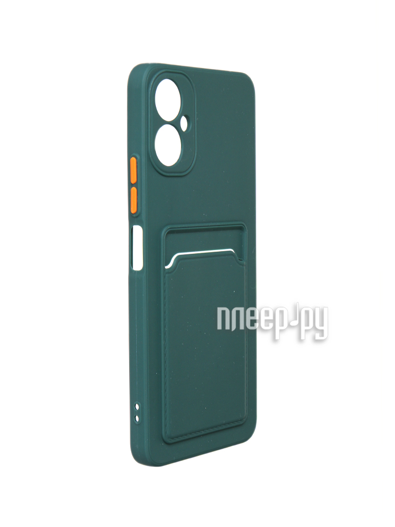 

Чехол Neypo для Tecno Camon 19 Neo Poket Poket Matte Silicone Dark Green NPM55773