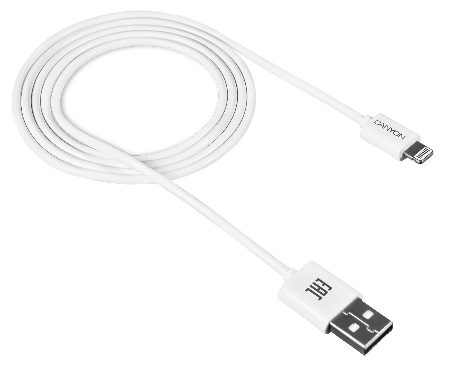 

Кабель Canyon USB - CFI-1 Apple 8-pin, белый