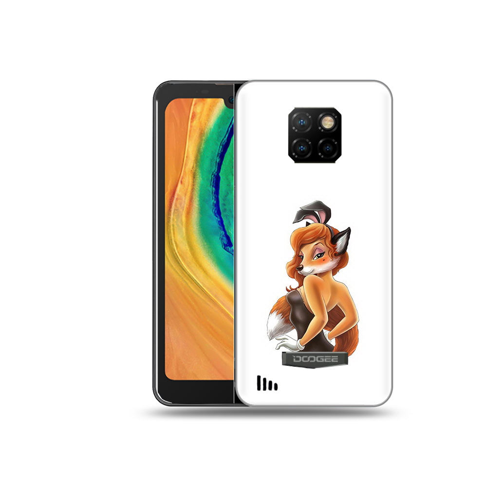 

Чехол MyPads Tocco для Doogee S88 Plus баронесса, Прозрачный, Tocco