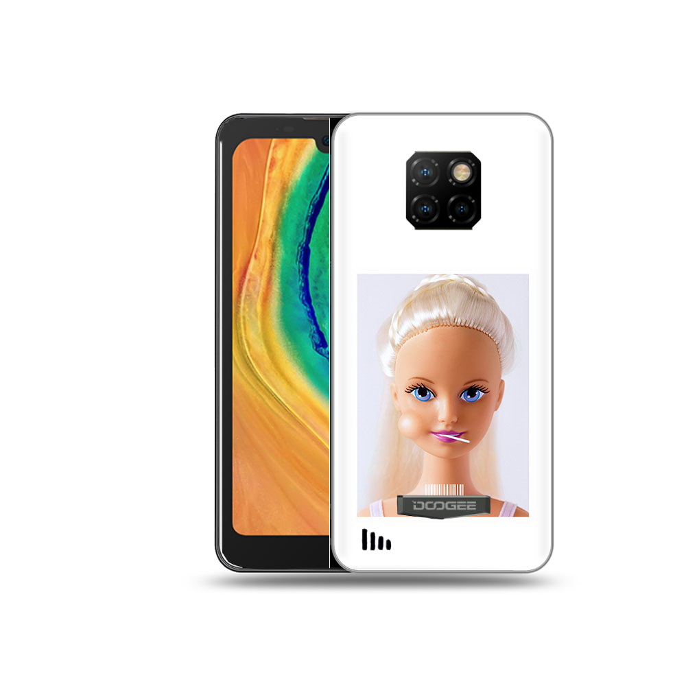 

Чехол MyPads Tocco для Doogee S88 Plus барби, Прозрачный, Tocco