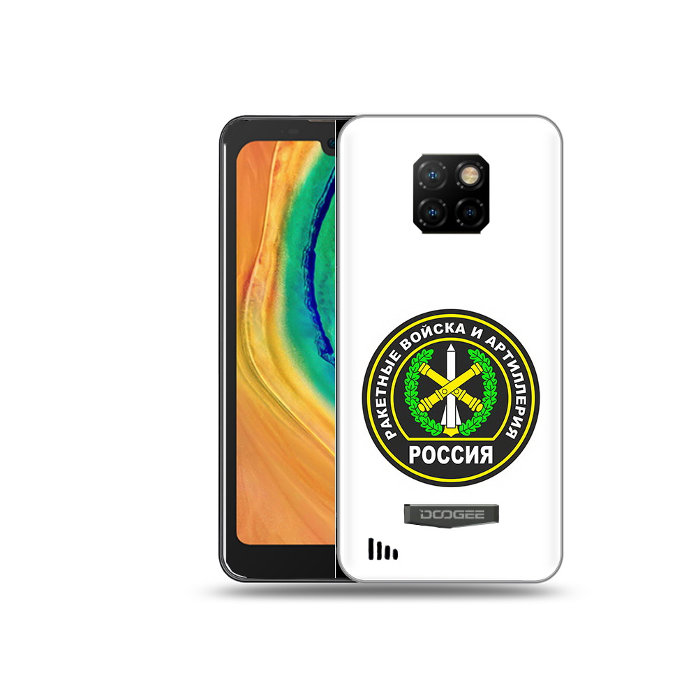 

Чехол MyPads Tocco для Doogee S88 Plus артиллерия, Прозрачный, Tocco