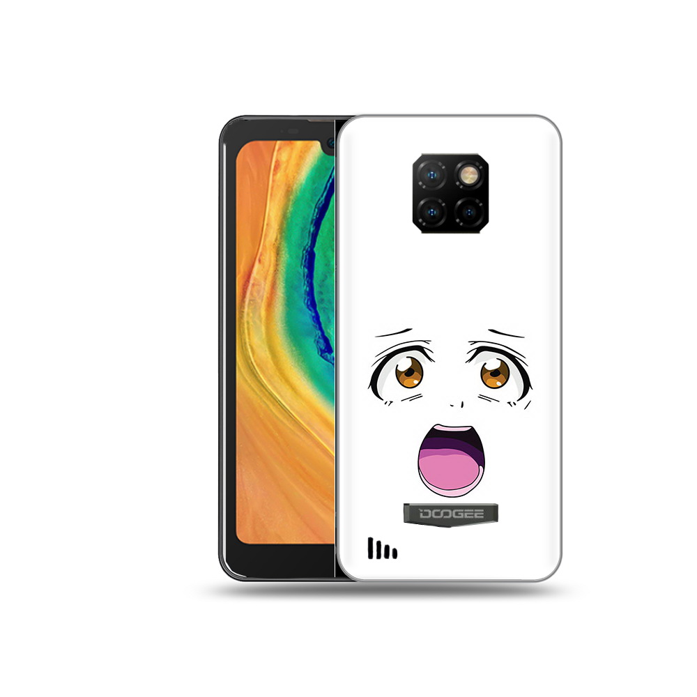

Чехол MyPads Tocco для Doogee S88 Plus аниме лицао, Прозрачный, Tocco