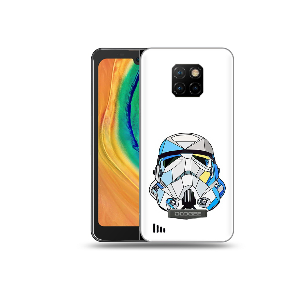 

Чехол MyPads Tocco для Doogee S88 Plus star wars дарт вейдер, Прозрачный, Tocco