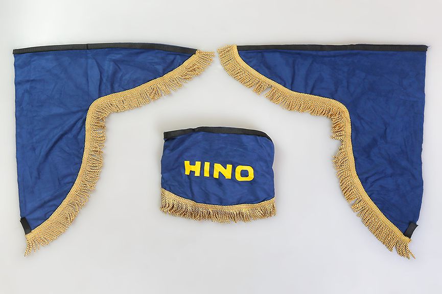 

Ламбрекен HINO (польская ткань) Синий с золотым, Золотистый;синий