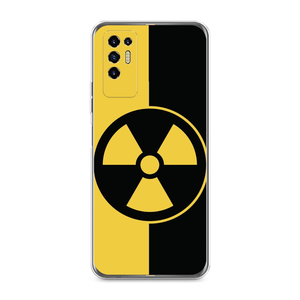 

Чехол Awog на Tecno Pova 2 "Эмблема черно-желтая", Разноцветный, 300550-9