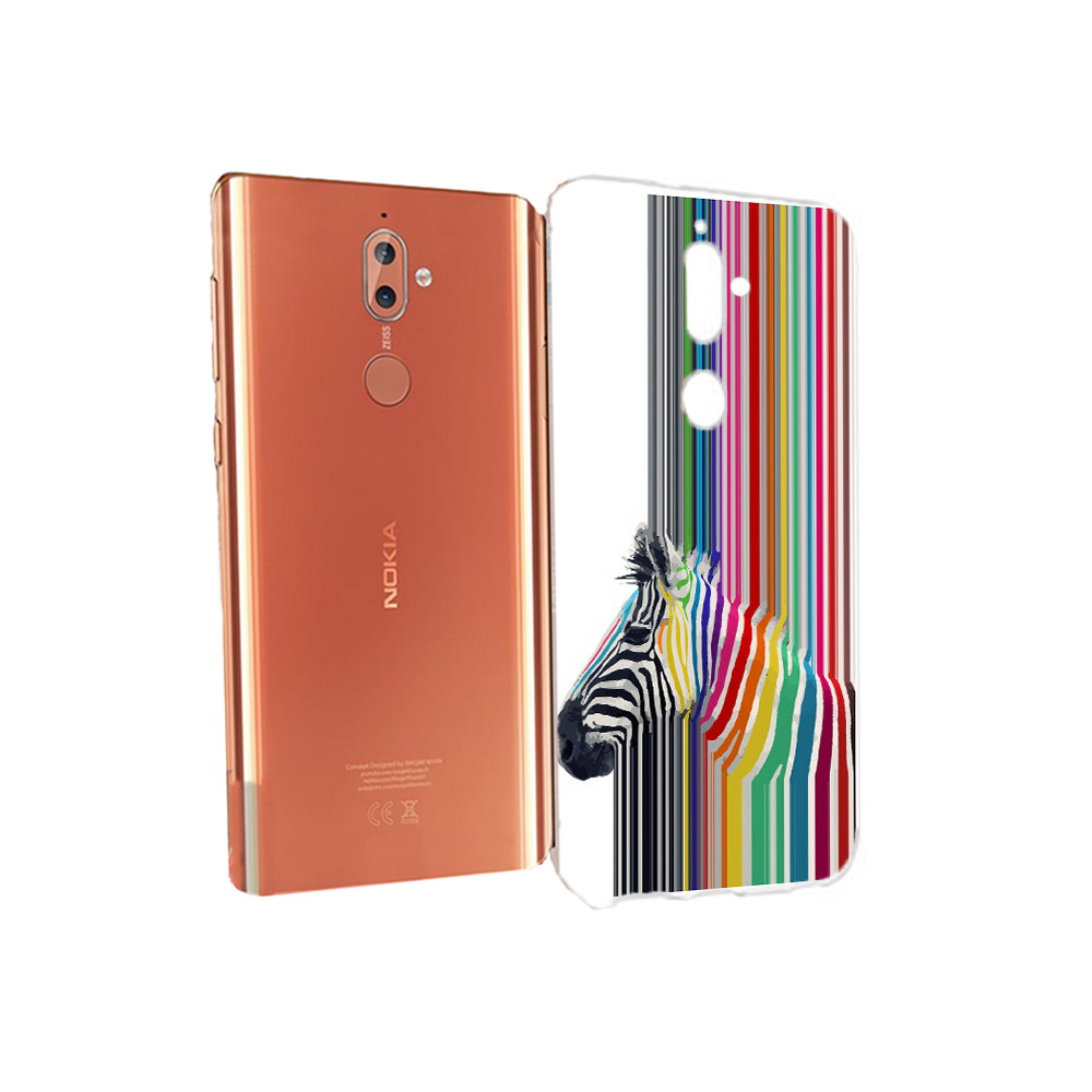 

Чехол MyPads Tocco для Nokia 9 радужная зебра (PT126479.94.565), Прозрачный, Tocco