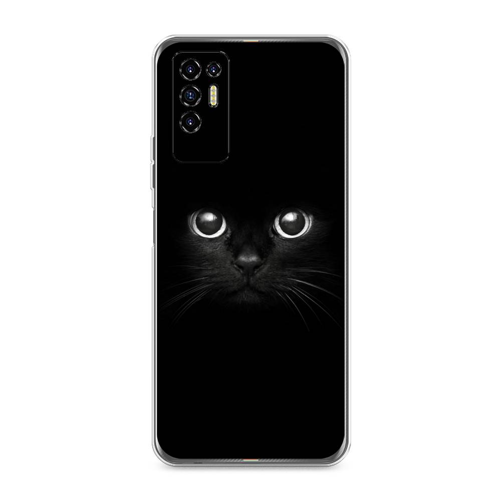

Чехол Awog на Tecno Pova 2 "Взгляд черной кошки", Разноцветный, 300550-1