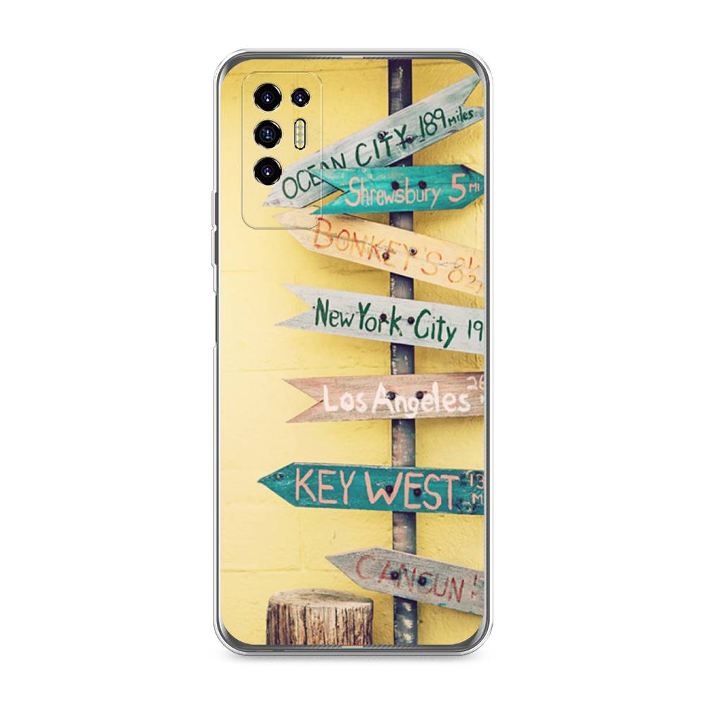 

Чехол Awog на Tecno Pova 2 "Нулевой километр", Разноцветный, 300550-4
